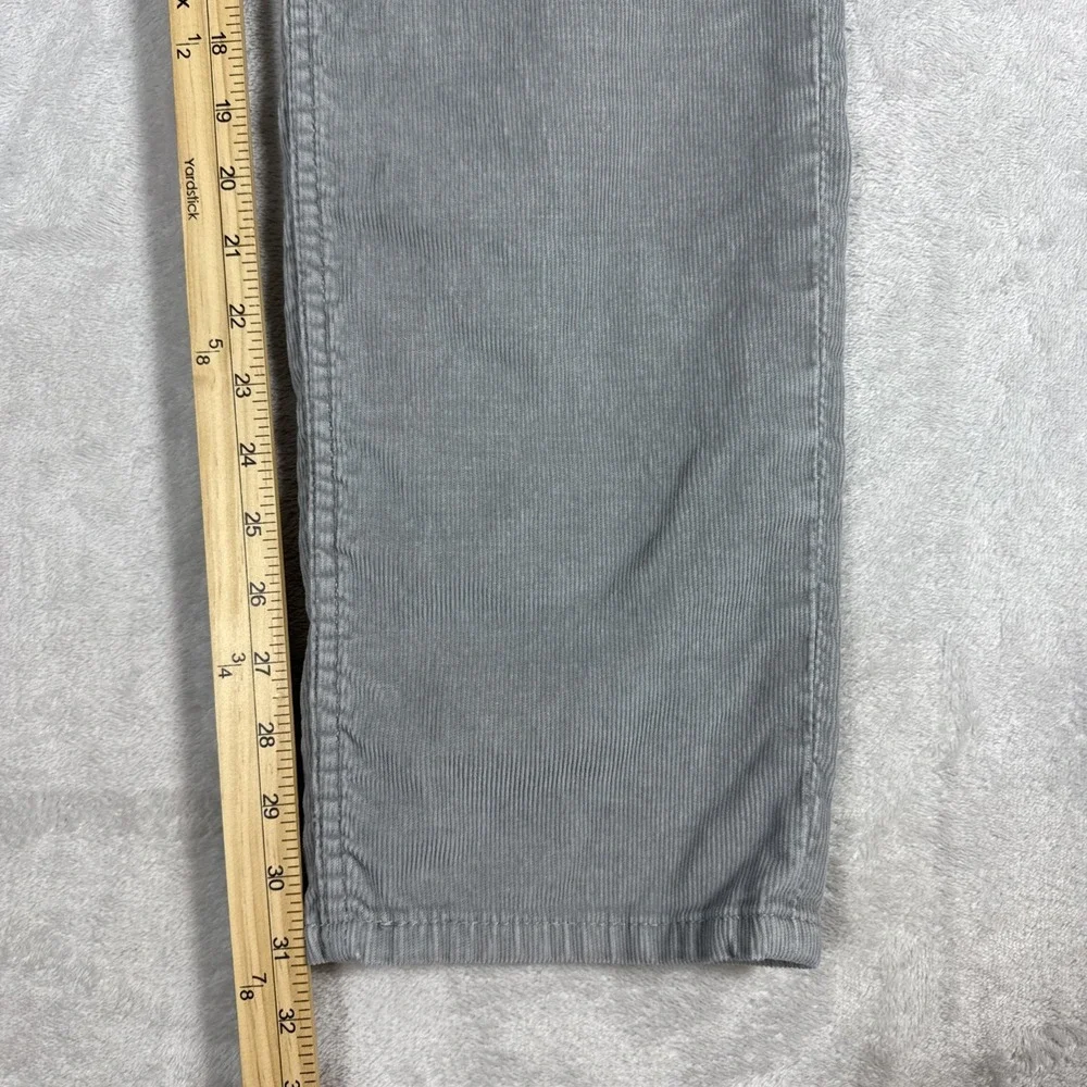 Levi's 511 Pants Corduroy Slim Light Gray Stretch Men's Size 38X32 - Picture 7 of 10
